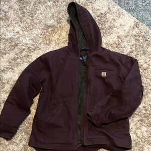 Carhartt Brown Hooded Jacket